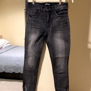 Express slim ankle jeans